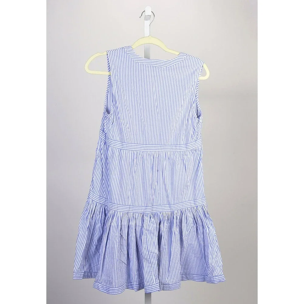 Vineyard Vines Women's Tilly Harbor Dress Tiered Ruffle Skirt Size S - Picture 2 of 3